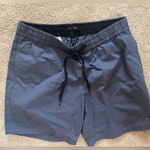 Men’s Tommy Hilfiger Blue Linen Shorts